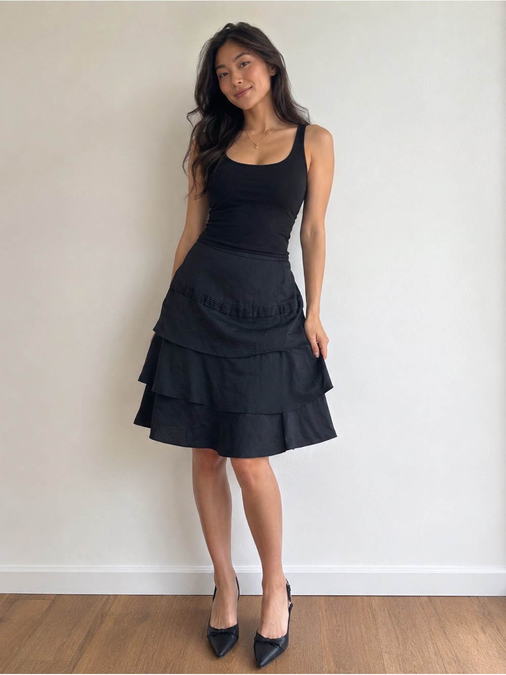 Banana republic - Tiered A-Line Women's Skirt